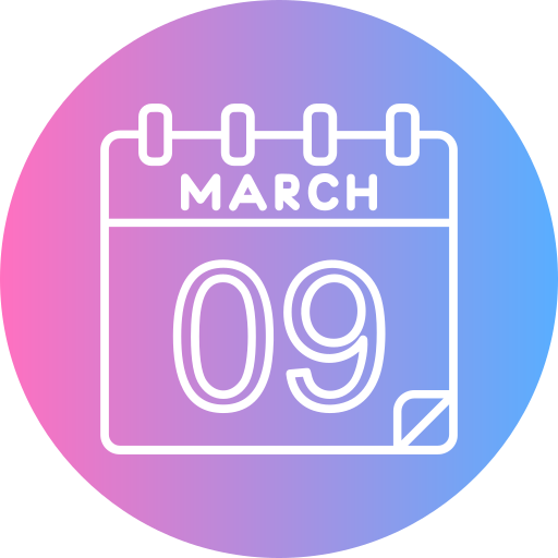 maart Generic gradient fill icoon