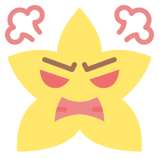 怒り Generic color fill icon