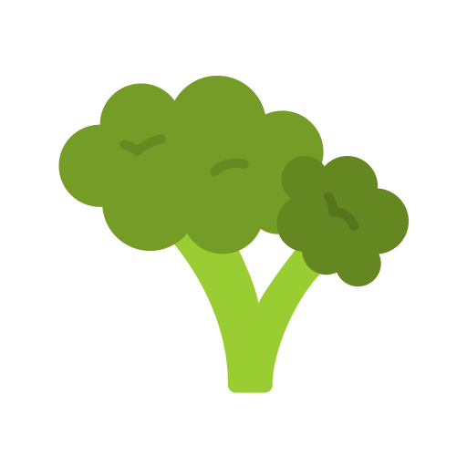broccoli Generic color fill icona
