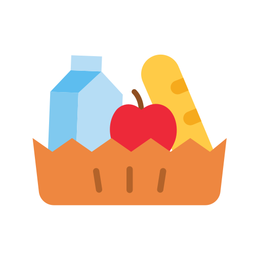 Groceries Generic color fill icon