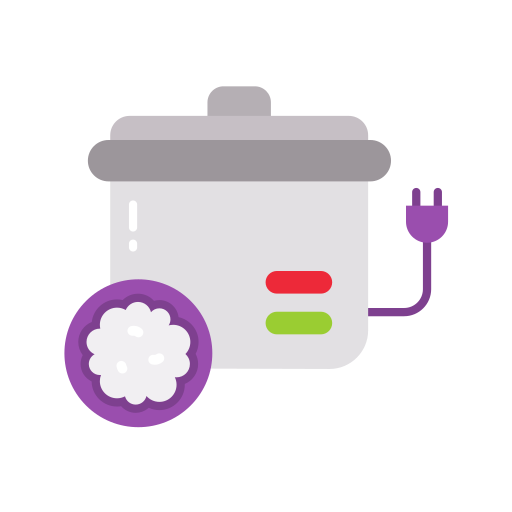 炊飯器 Generic color fill icon
