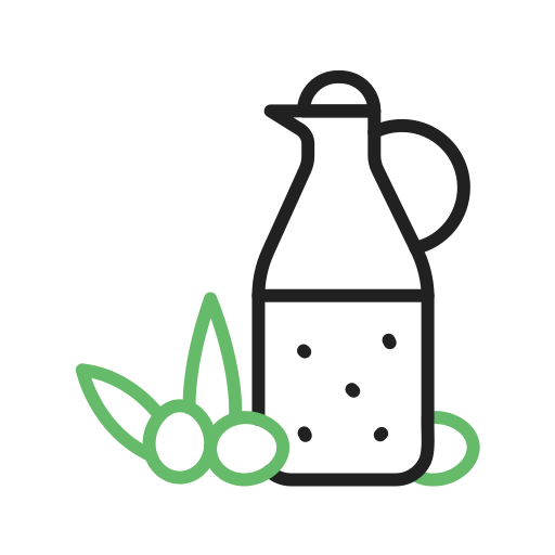 Оливковое масло Generic color outline иконка
