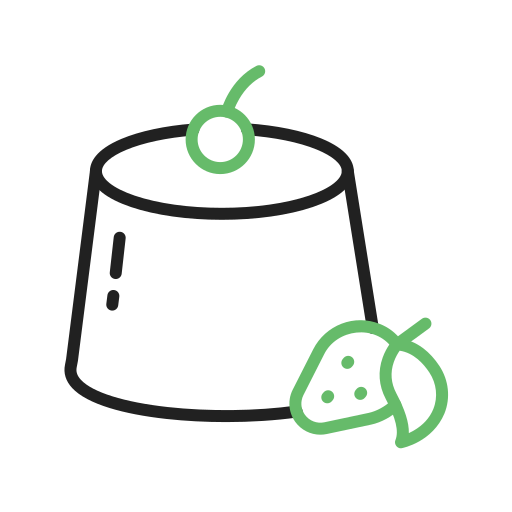Pudding Generic color outline icon