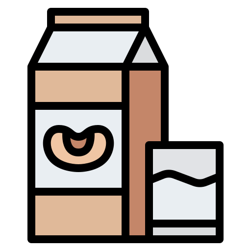 豆乳 Generic color lineal-color icon