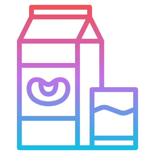 mleko sojowe Generic gradient outline ikona
