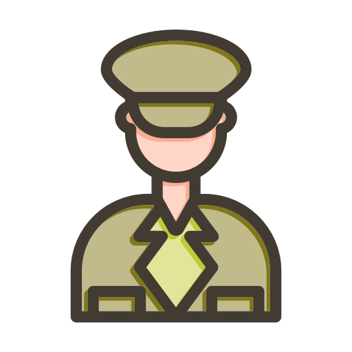 soldado Generic color lineal-color Ícone