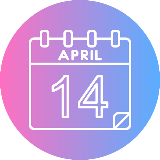 april Generic gradient fill icon