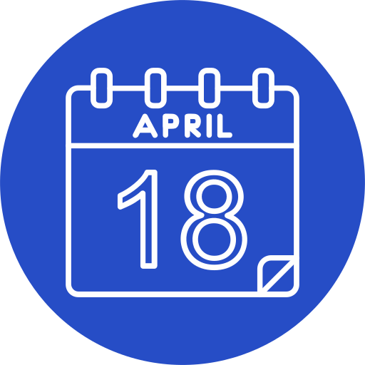 april Generic color fill icon