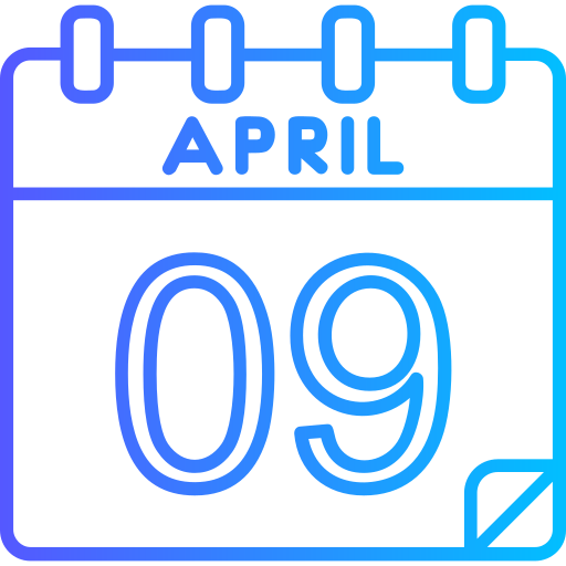 abril Generic gradient outline icono