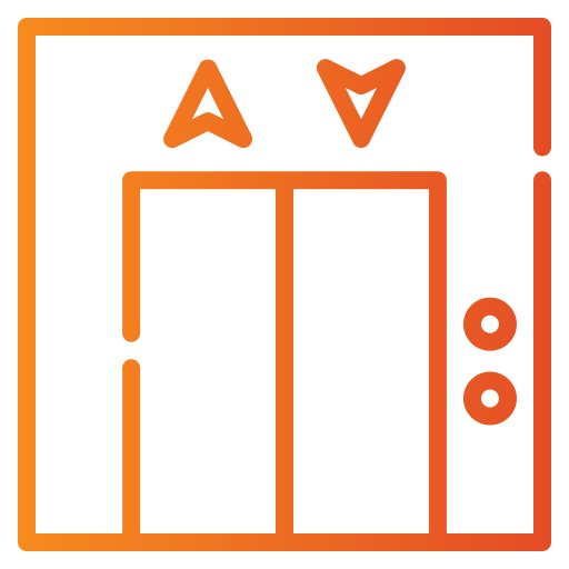 エレベーター Generic gradient outline icon