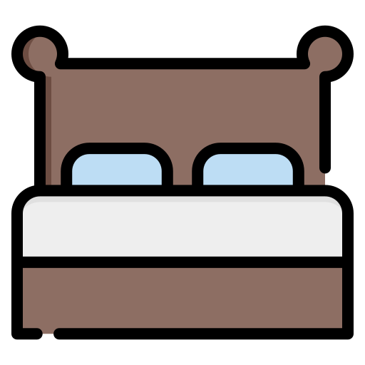 cama matrimonial Generic color lineal-color icono