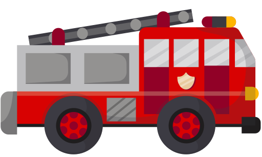 camion de pompier Generic color fill Icône