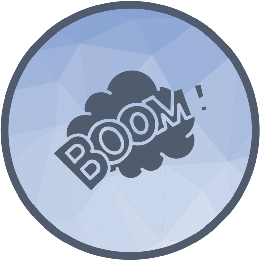 boom Generic color lineal-color icon