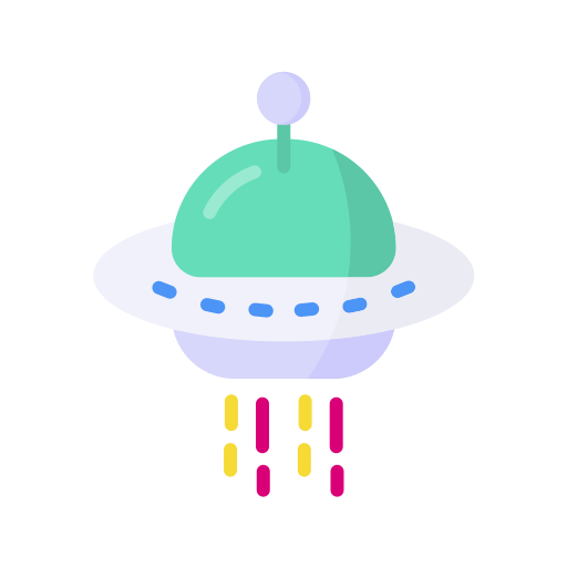 宇宙船 Generic color fill icon