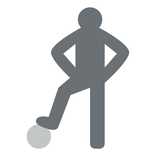 Soccer player Generic color fill icon