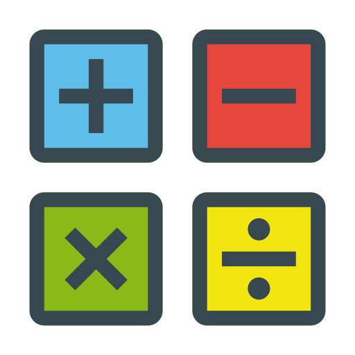 引き算 Generic color lineal-color icon