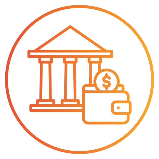 bancario Generic gradient outline icono