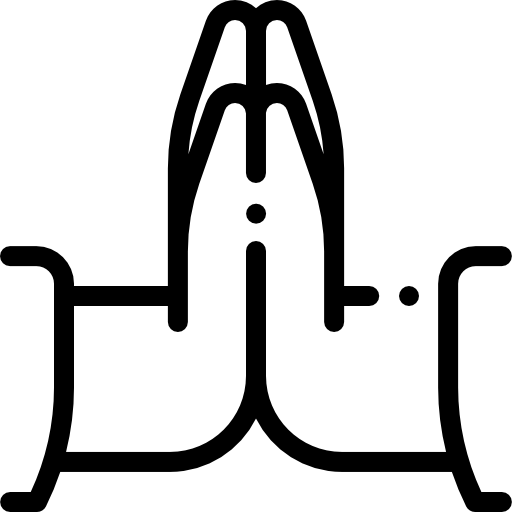namaste Detailed Rounded Lineal icon