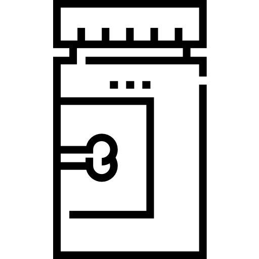 witamina Detailed Straight Lineal ikona