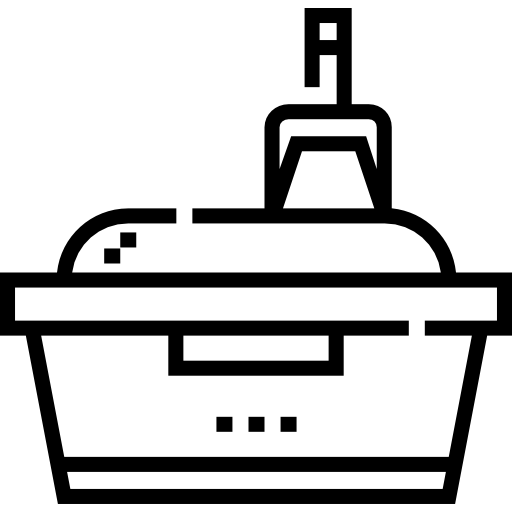 vassoio Detailed Straight Lineal icona