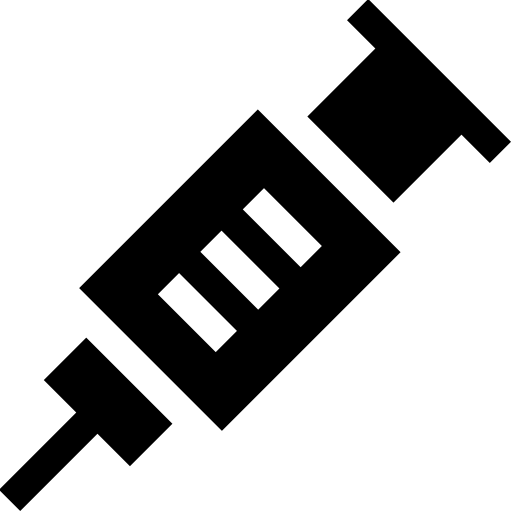 jeringuilla Basic Straight Filled icono