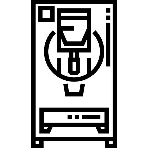 gefrierschrank Detailed Straight Lineal icon