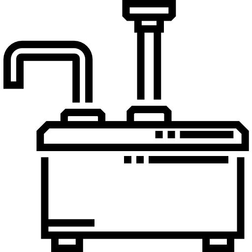 dispensador Detailed Straight Lineal icono