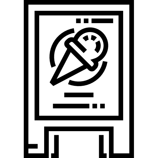 サイン Detailed Straight Lineal icon