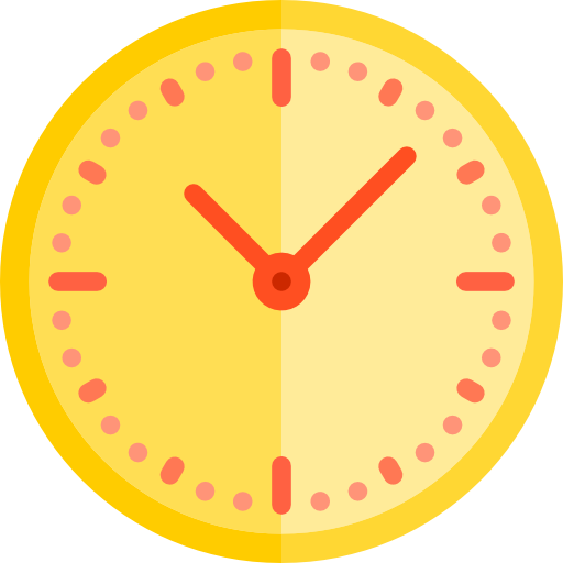 reloj srip Flat icono