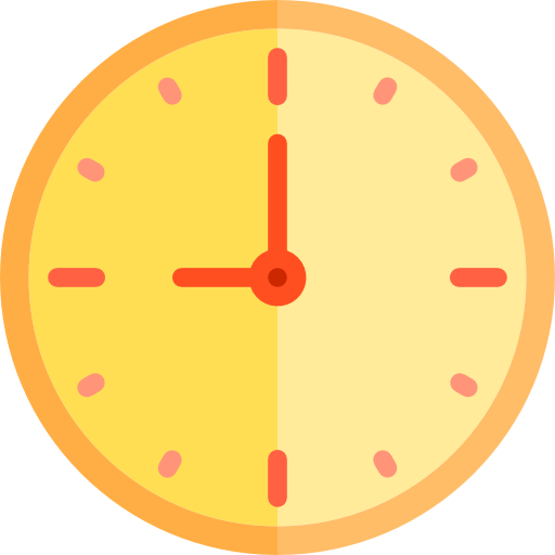 Clock srip Flat icon