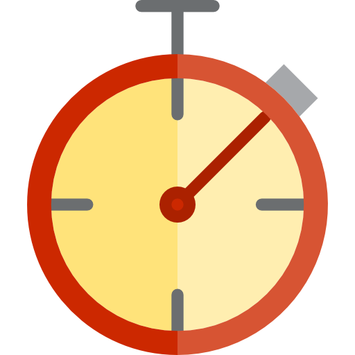 orologio srip Flat icona