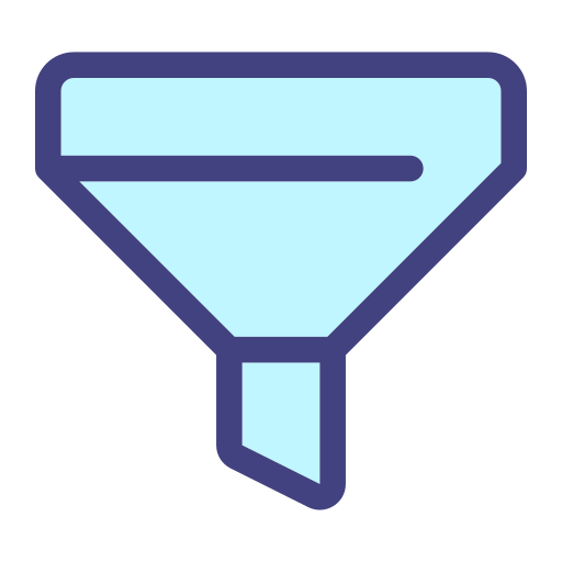 Funnel Generic color lineal-color icon