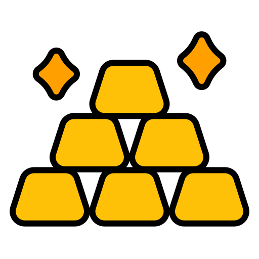 barra de oro Generic color lineal-color icono