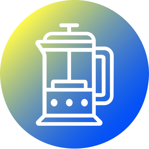 French press Generic gradient fill icon