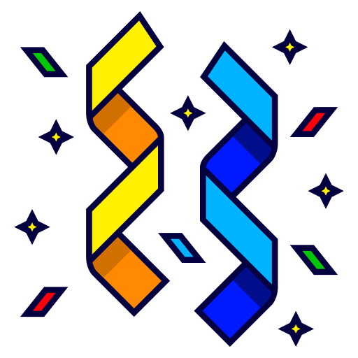fiesta Generic color lineal-color icono