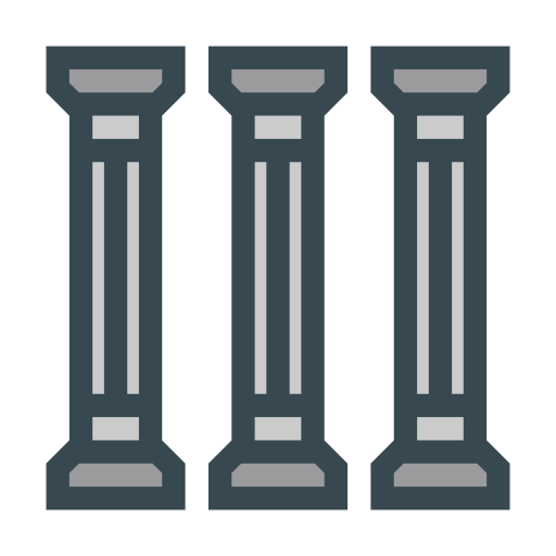 Column Generic color lineal-color icon