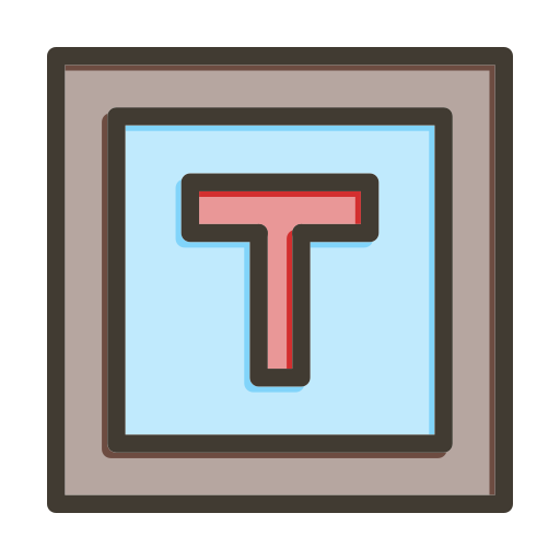 textfeld Generic color lineal-color icon