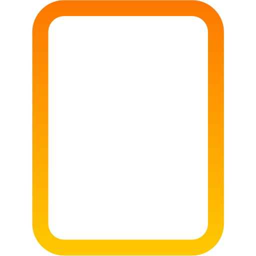 tablet Generic gradient outline icoon