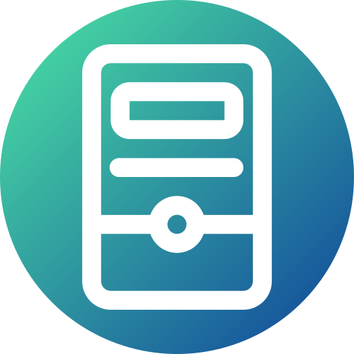 cpu Generic gradient fill Icône