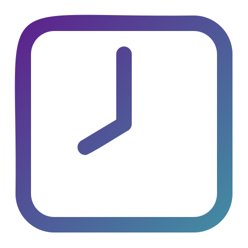timer Generic gradient outline icoon