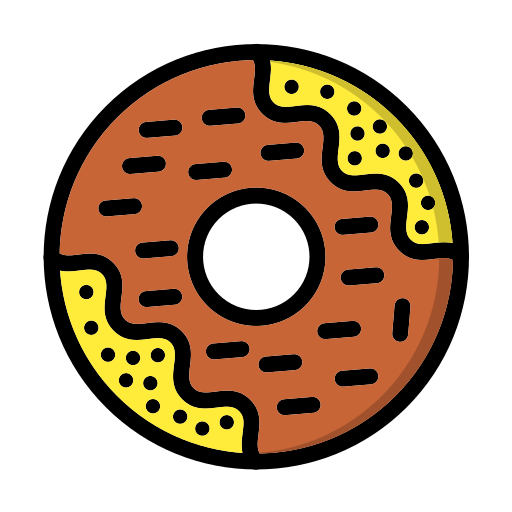 Donut Generic color lineal-color icon