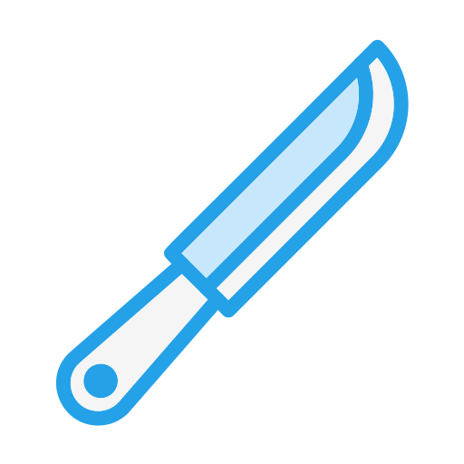cuchillo Generic color lineal-color icono