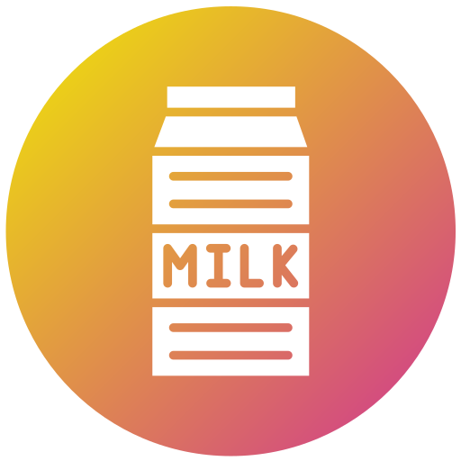 牛乳 Generic gradient fill icon