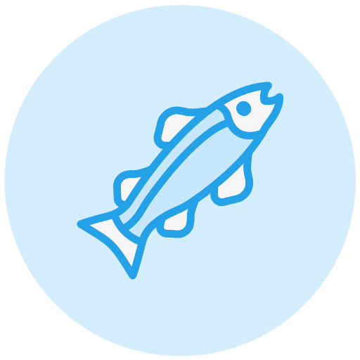 salmón Generic color lineal-color icono