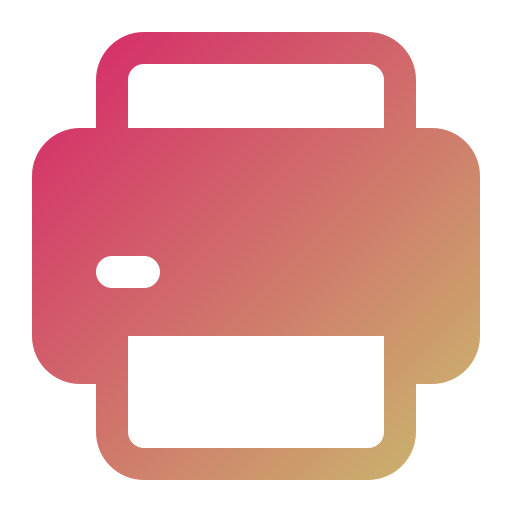 drucker Generic gradient fill icon