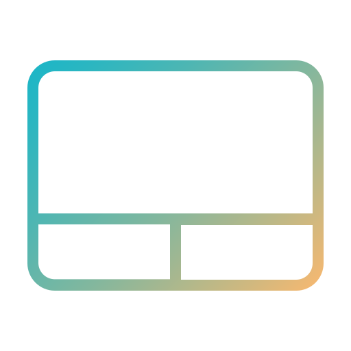 트랙패드 Generic gradient outline icon