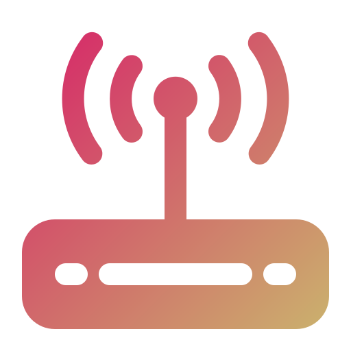 router Generic gradient fill icon