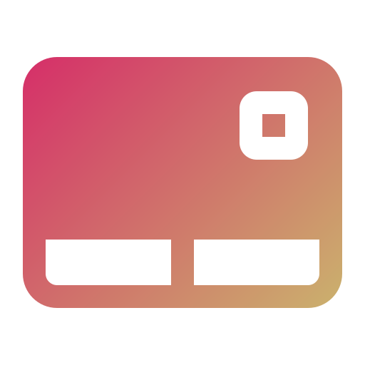 trackpad Generic gradient fill icon