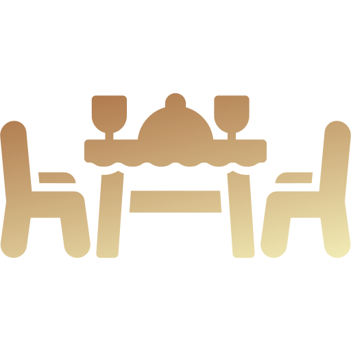 mesa del comedor Generic gradient fill icono