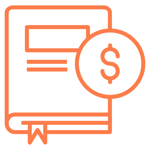 Finance book Generic color outline icon